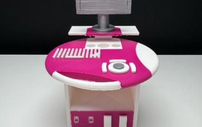 Un échographe recréé avec fidélité grâce à la technologie 3D.