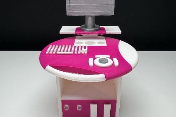 Un échographe recréé avec fidélité grâce à la technologie 3D.