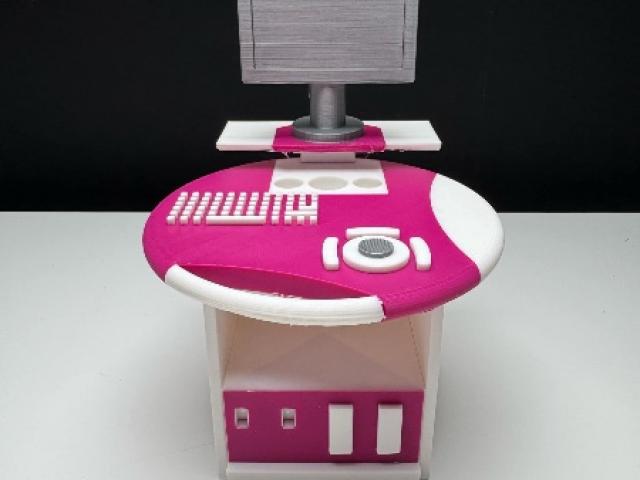 Un échographe recréé avec fidélité grâce à la technologie 3D.