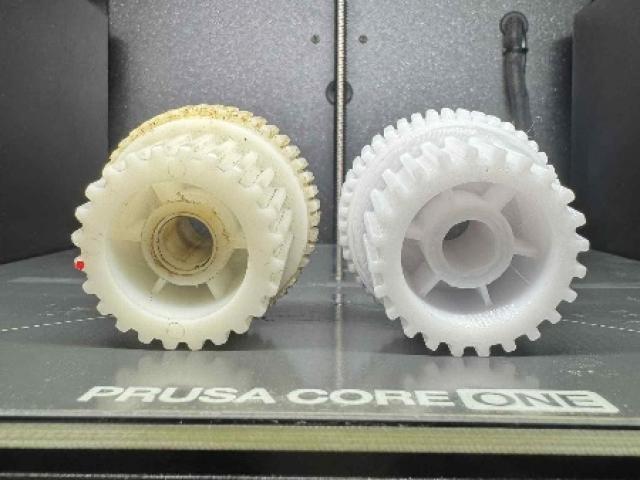 Reproduction d’une pièce cassée pour un hachoir.