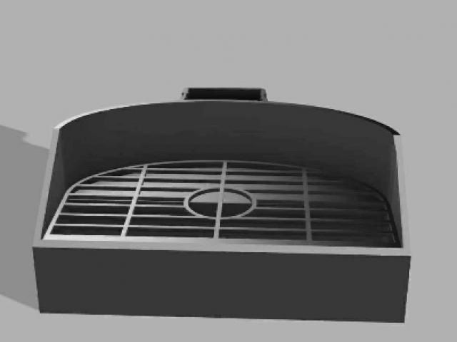 Fabrication sur mesure : support de récupération d’eau pour fontaine. 